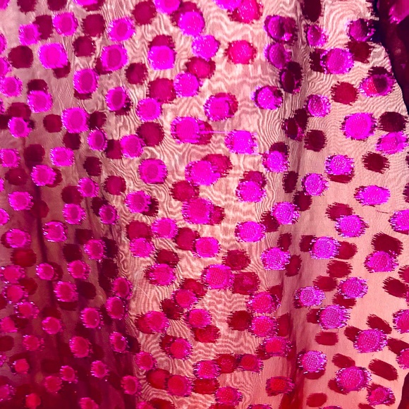 RYAN LO Silk Top Fuschia/ purple /pink S/M NWT - Picture 4 of 8